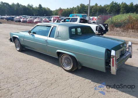 1981 Cadillac Deville z USA, uszkodzony, nr VIN 1G6AD4790B9105157